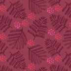 Winter & Woodsy Pine Trees in Ruby Red Coffee Mug Gallery Image 2