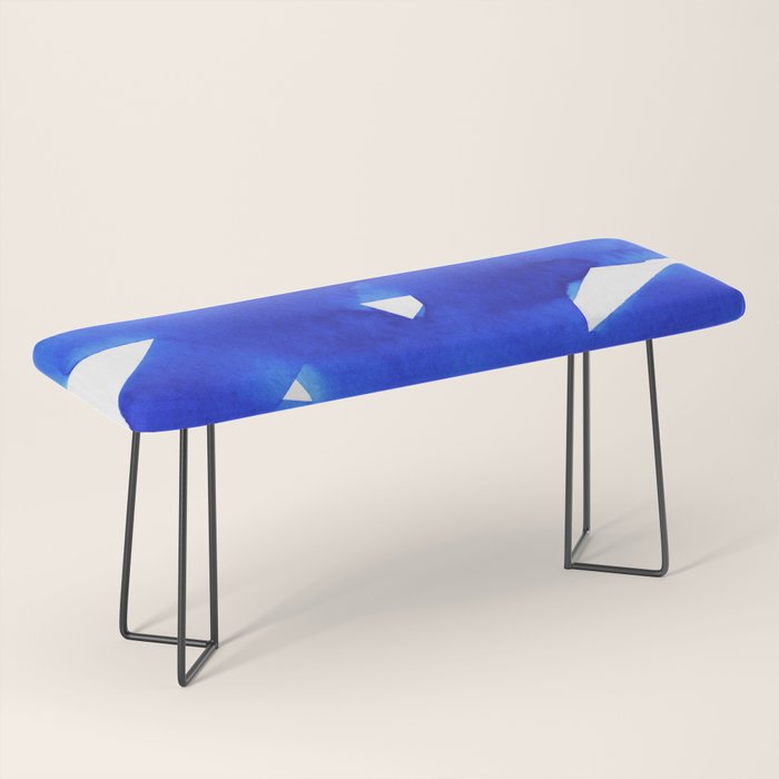Superwatercolor Blue Bench Gallery Image 1