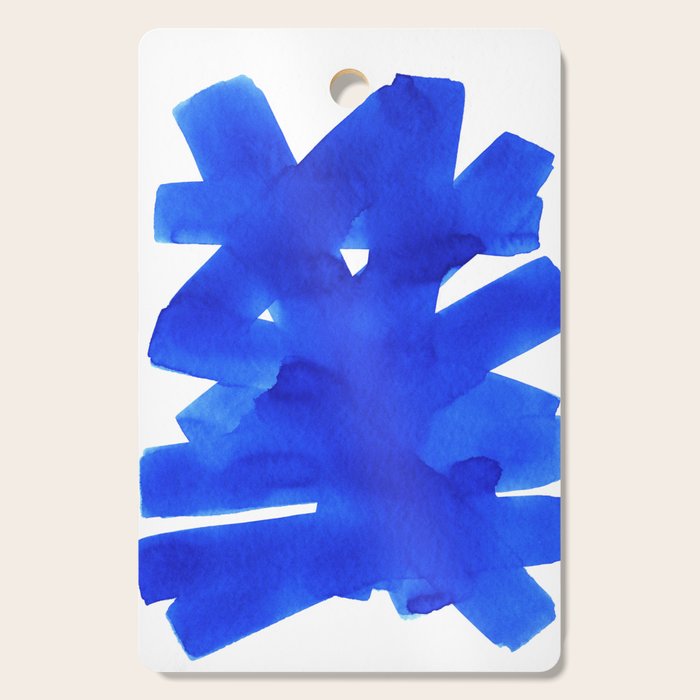 Superwatercolor Blue Cutting Board Gallery Image 1