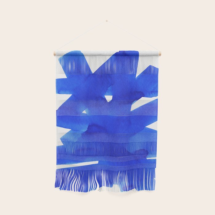 Superwatercolor Blue Wall Hanging Gallery Image 1