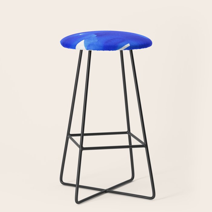 Superwatercolor Blue Stool Gallery Image 1