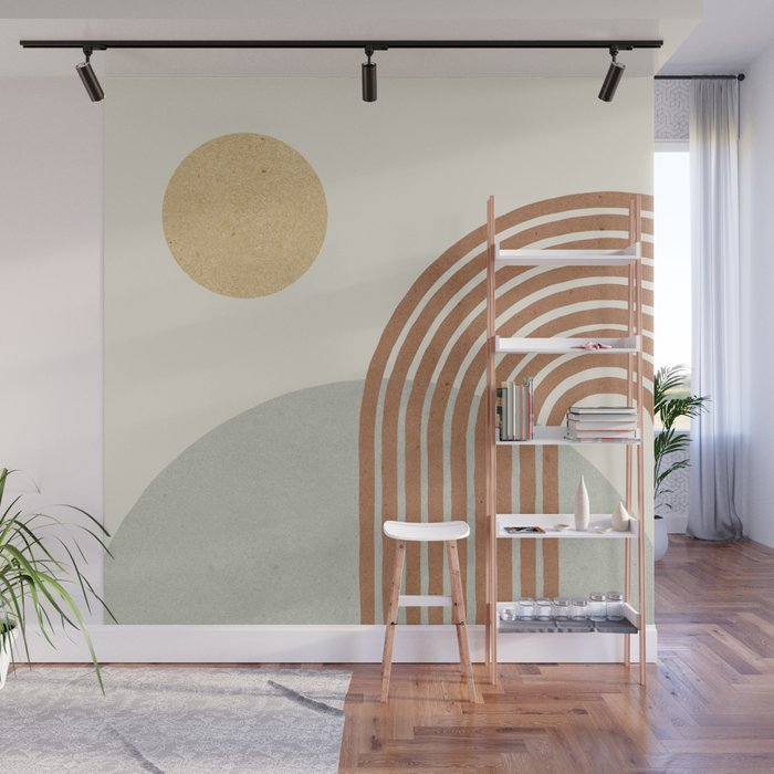 Sunny Hill Wall Mural Gallery Image 1