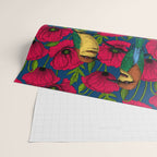 Bee eaters and poppies  Wrapping Paper Gallery Image 2