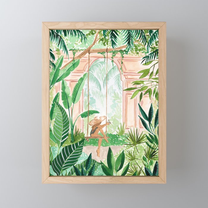 Jungle Swing Mini Art Print Gallery Image 1