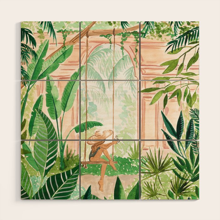 Jungle Swing Wood Wall Art Gallery Image 1