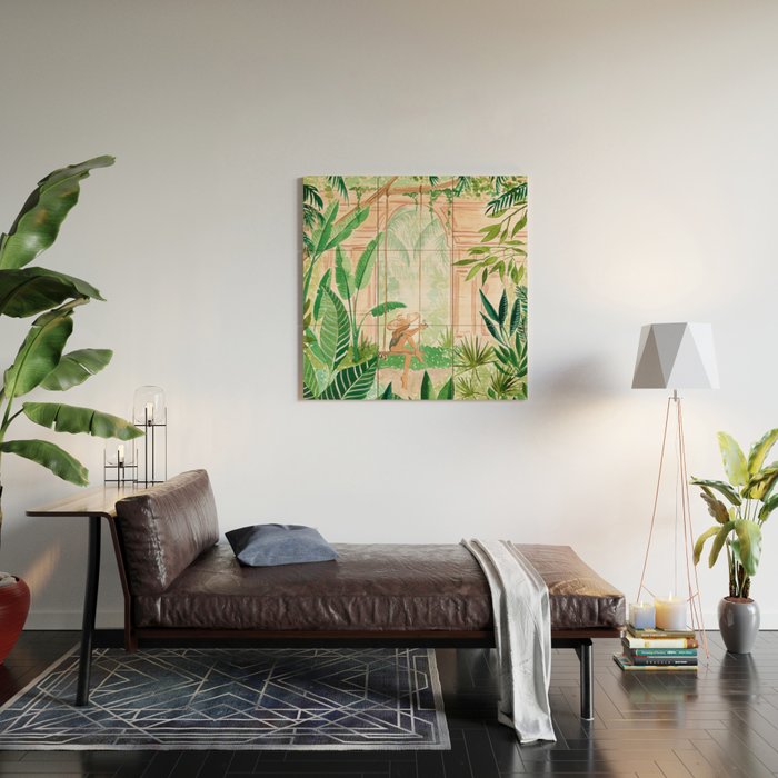 Jungle Swing Wood Wall Art Gallery Image 2
