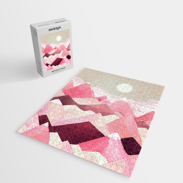 Blush Berry Peaks Jigsaw Puzzle Gallery Image 2