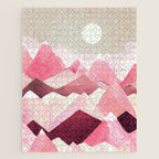 Blush Berry Peaks Jigsaw Puzzle Gallery Image 1