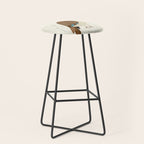 Laughing Kookaburra, Bird of Australia Stool Gallery Image 1