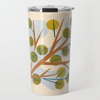 Branch and Leaves Travel Mug Gallery Image 1