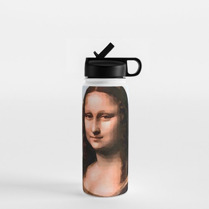 Leonardo da Vinci - The Mona Lisa Water Bottle Gallery Image 1