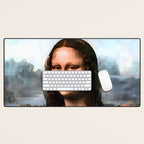 Leonardo da Vinci - The Mona Lisa Desk Mat Gallery Image 1