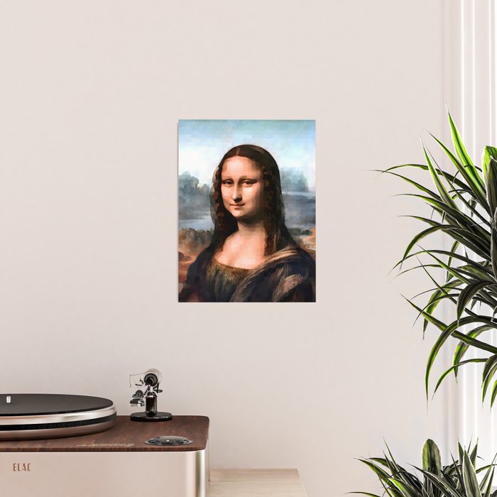 Leonardo da Vinci - The Mona Lisa Poster Gallery Image 2