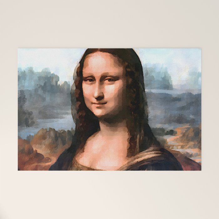 Leonardo da Vinci - The Mona Lisa Welcome Mat Gallery Image 1
