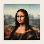 Leonardo da Vinci - The Mona Lisa Wood Wall Art Gallery Image 1
