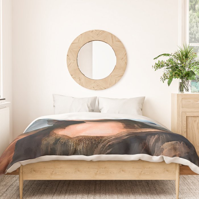Leonardo da Vinci - The Mona Lisa Duvet Cover Gallery Image 3