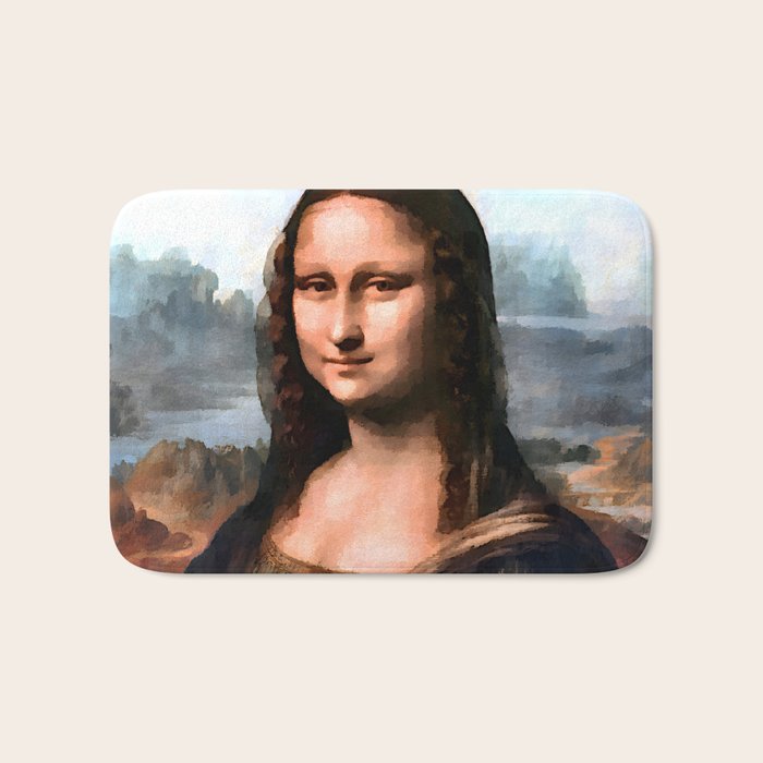 Leonardo da Vinci - The Mona Lisa Bath Mat Gallery Image 1