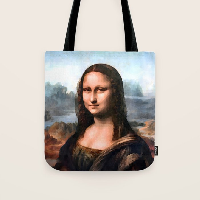 Leonardo da Vinci - The Mona Lisa Tote Bag Gallery Image 1