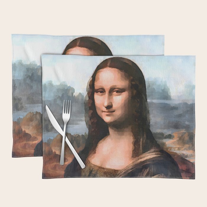 Leonardo da Vinci - The Mona Lisa Placemat Gallery Image 1