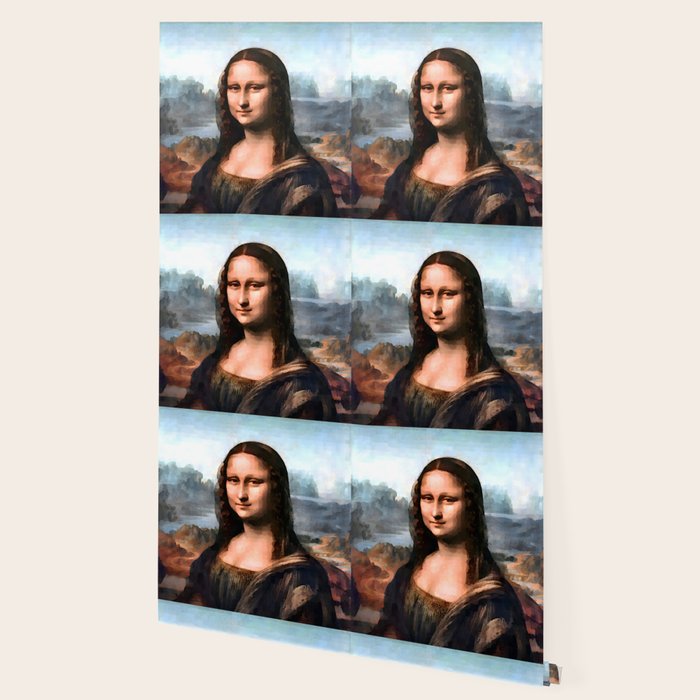 Leonardo da Vinci - The Mona Lisa Wallpaper Gallery Image 2