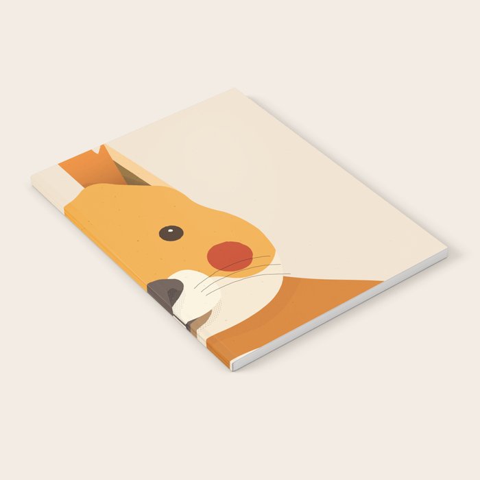 Red Squirrel Animal Portrait Notebook Gallery Image 2