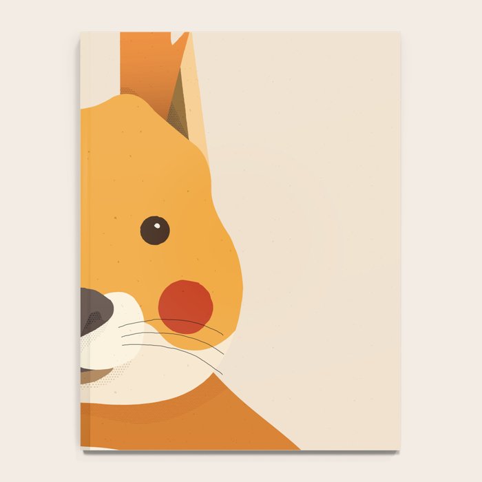 Red Squirrel Animal Portrait Notebook Gallery Image 4