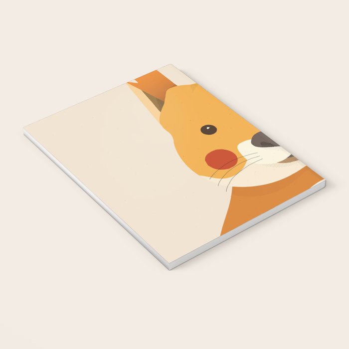 Red Squirrel Animal Portrait Notebook Gallery Image 3