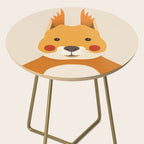 Red Squirrel Animal Portrait Side Table Gallery Image 2