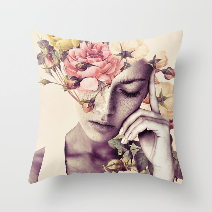 In Bloom 14 Throw Pillow Gallery Image 6