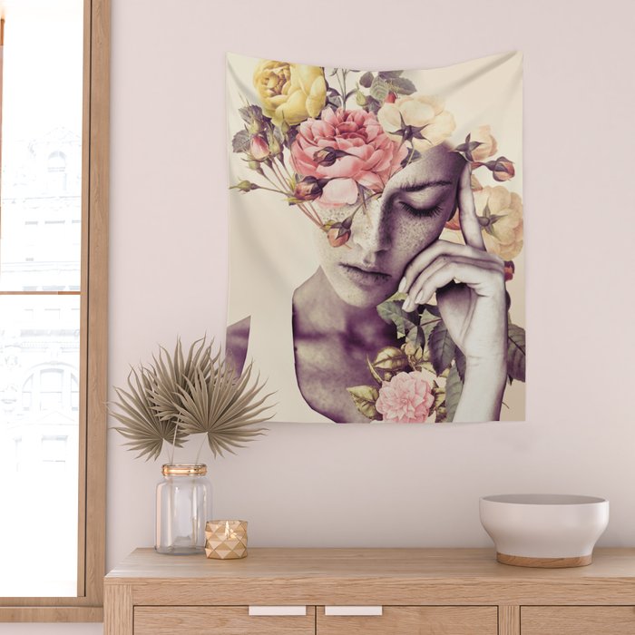 In Bloom 14 Wall Tapestry Gallery Image 2