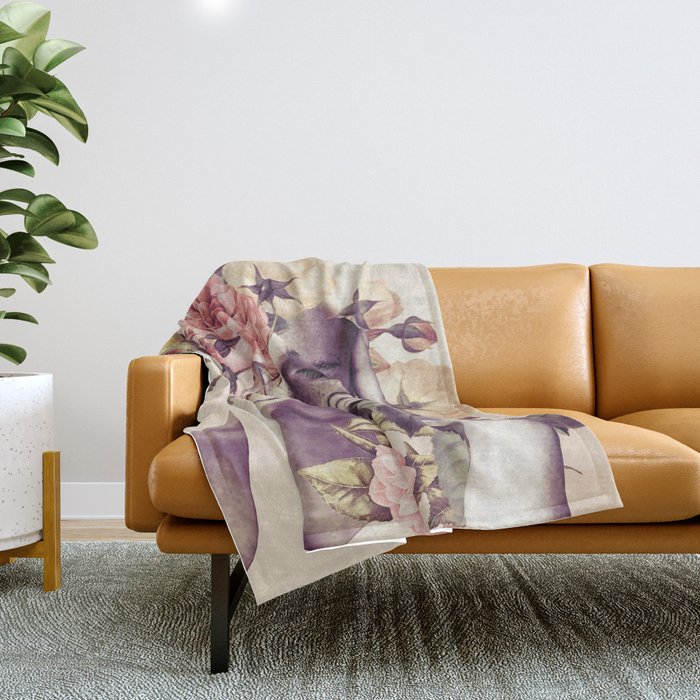 In Bloom 14 Throw Blanket Gallery Image 1