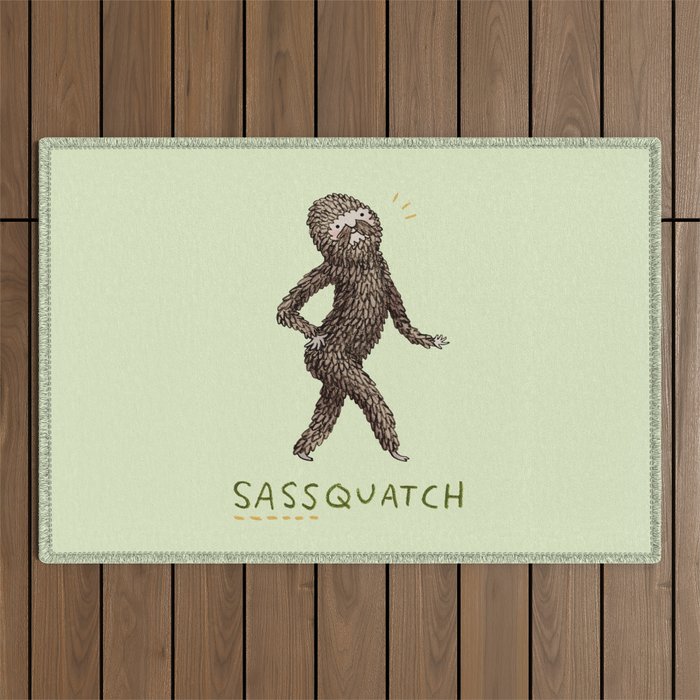 Sassquatch Outdoor Rug Gallery Image 1