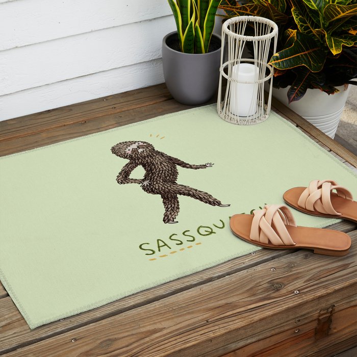 Sassquatch Outdoor Rug Gallery Image 2