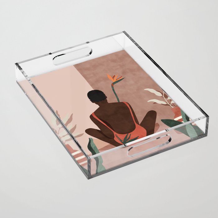 Love nature summer Acrylic Tray Gallery Image 1
