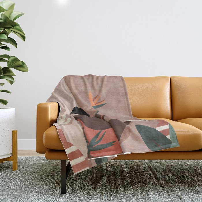 Love nature summer Throw Blanket Gallery Image 1