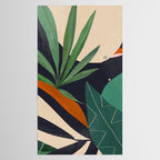 Abstract Art Tropical Leaves 41 Tablecloth Gallery Image 2