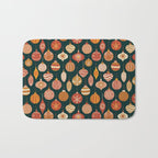 Christmas Baubles Vintage Bath Mat Gallery Image 1