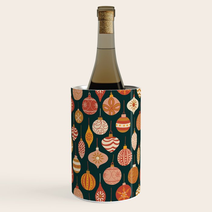 Christmas Baubles Vintage Wine Chiller Gallery Image 2