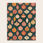 Christmas Baubles Vintage Notebook Gallery Image 4