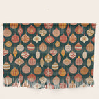 Christmas Baubles Vintage Wall Hanging Gallery Image 1