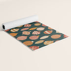 Christmas Baubles Vintage Yoga Mat Gallery Image 2
