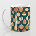 Christmas Baubles Vintage Coffee Mug Gallery Image 3