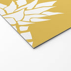 Tropical, Pineapples, Navy Blue ad White Welcome Mat Gallery Image 2