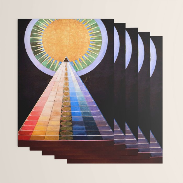 Hilma af Klint "Altarpiece No. 1" Wrapping Paper Gallery Image 3