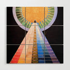 Hilma af Klint "Altarpiece No. 1" Wood Wall Art Gallery Image 1
