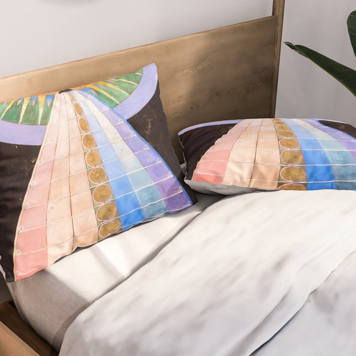 Hilma af Klint "Altarpiece No. 1" Pillow Sham Gallery Image 2