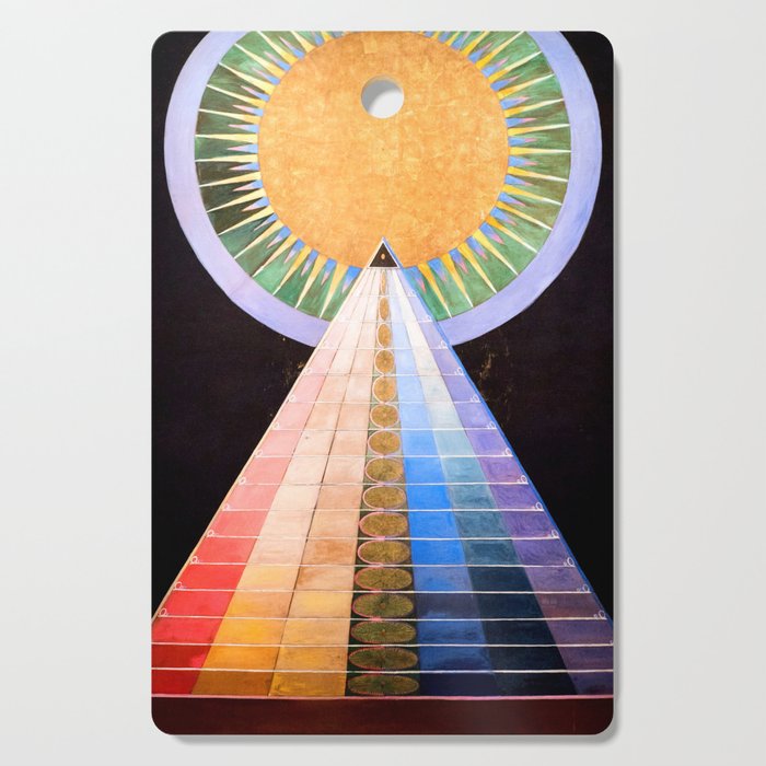 Hilma af Klint "Altarpiece No. 1" Cutting Board Gallery Image 1