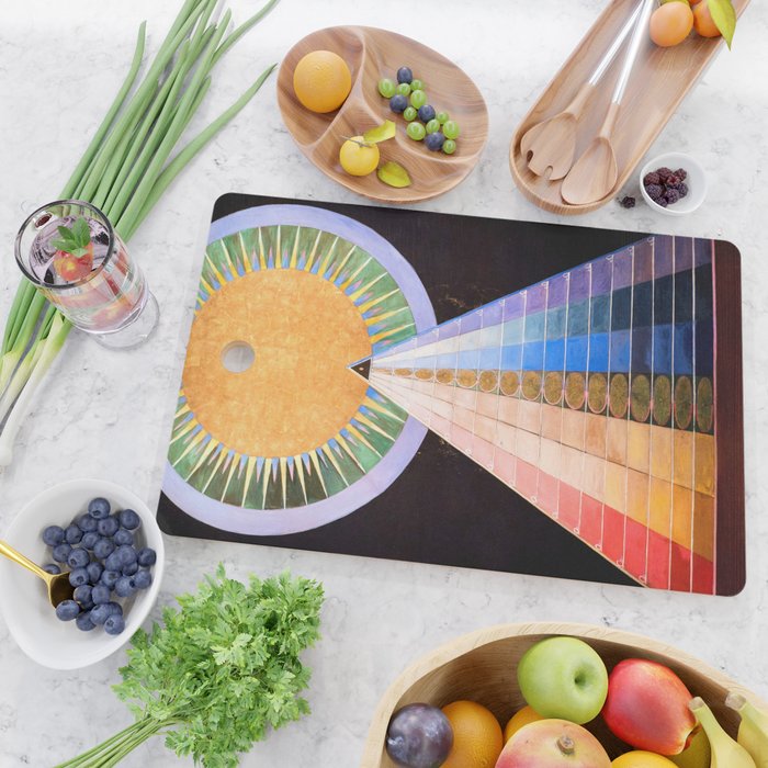 Hilma af Klint "Altarpiece No. 1" Cutting Board Gallery Image 2