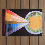 Hilma af Klint "Altarpiece No. 1" Outdoor Rug Gallery Image 1