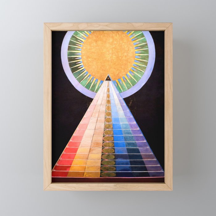 Hilma af Klint "Altarpiece No. 1" Mini Art Print Gallery Image 1